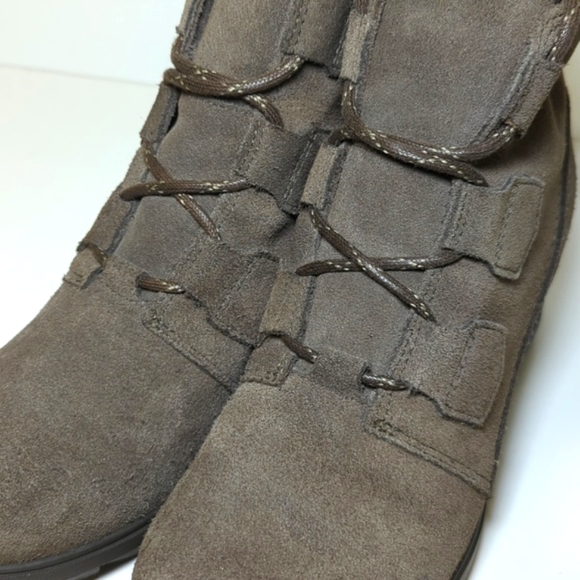 Sorel Evia Lace up Platform Ankle Booties woman's size 9 - Picture 14 of 16